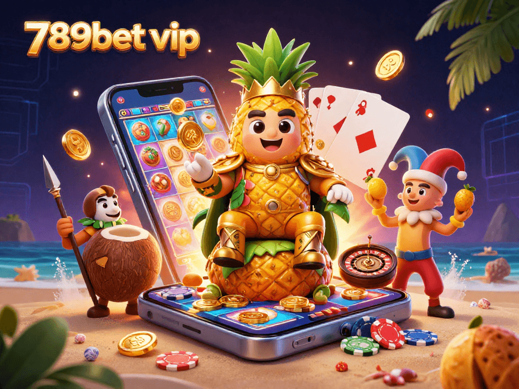 Engage with the vibrant 789bet vip casino scene showcasing golden characters and dynamic gaming action.