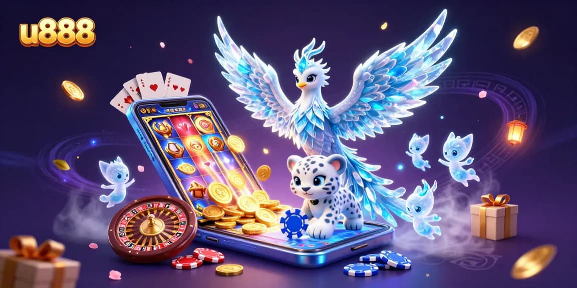 Experience thrilling wins with u888’s immersive gaming, featuring slot games and vibrant characters.