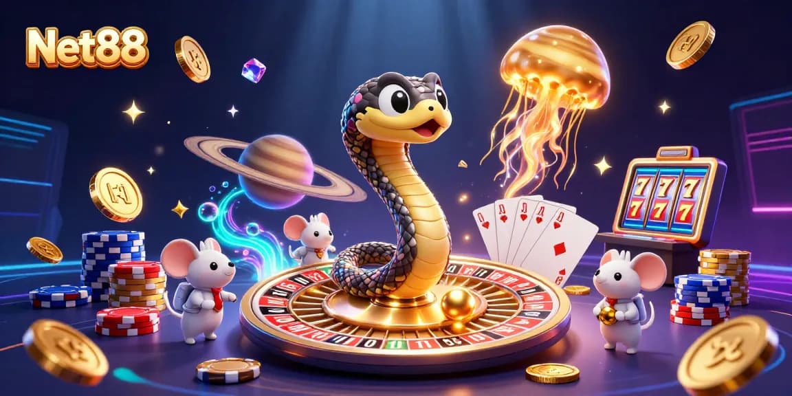 Engage with Net88 to experience thrilling bets in a cosmic casino environment.