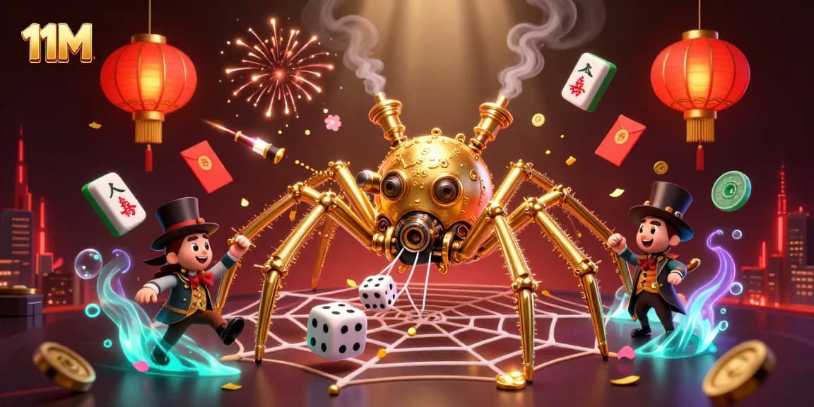 Catch exciting gameplay moments at 11M casino with a vibrant steampunk-themed scene.