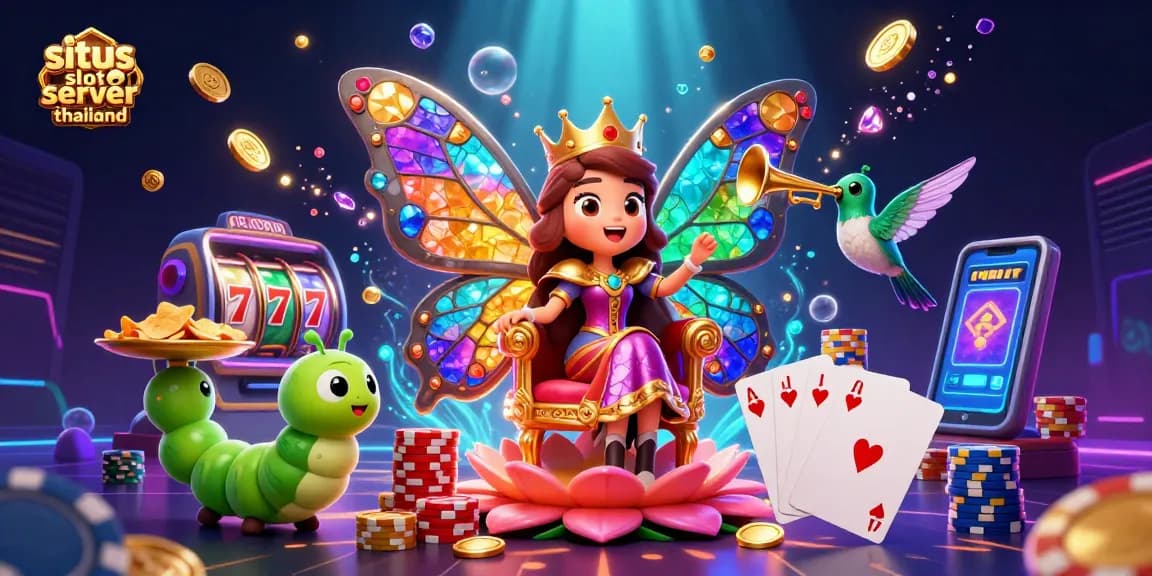 Sparkling entertainment unfolds at situs slot server thailand with vibrant visuals and dynamic gambling elements.