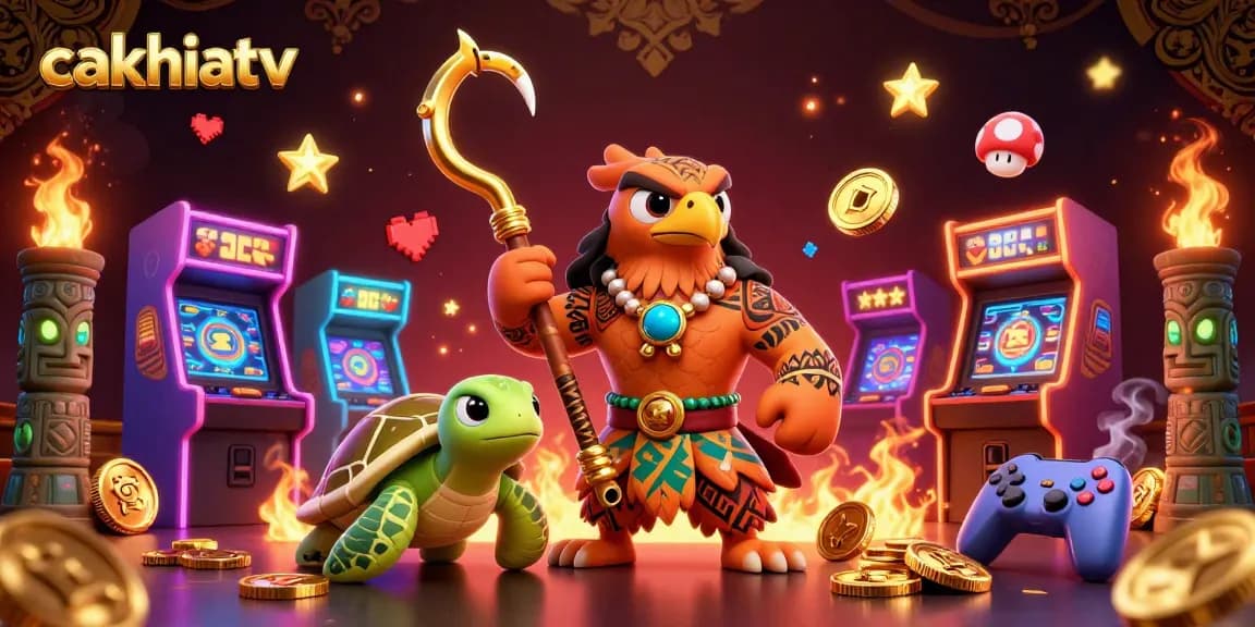 Engage in exciting gameplay with cakhiatv, showcasing dynamic sports betting elements and vibrant gaming visuals.