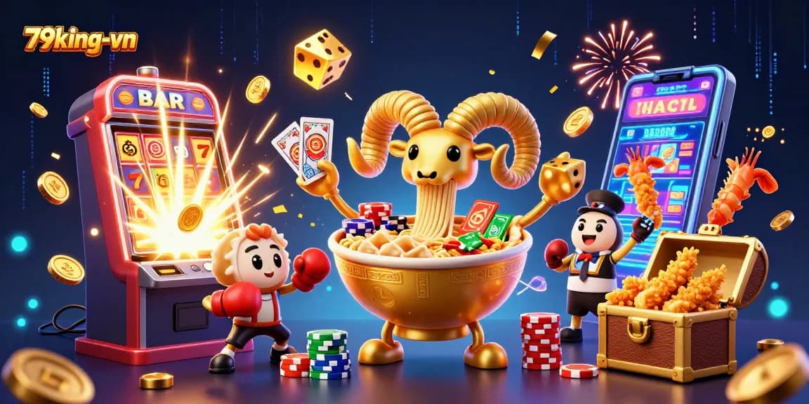 Experience thrilling gaming action at 79king-vn with captivating casino adventures and vibrant illustrations.