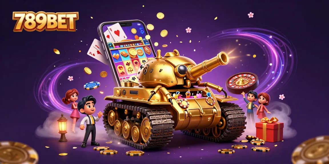 Experience exciting wins with 789BET in this vibrant casino scene filled with action.