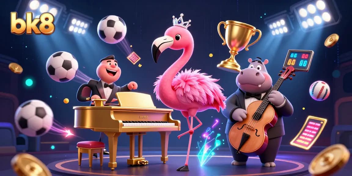 Join the bk8 entertainment experience with dynamic casino elements and vibrant characters in action.