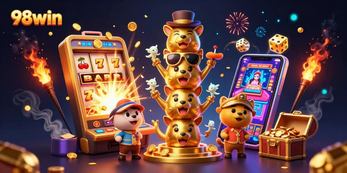 Engage in thrilling gameplay with 98win by exploring its dynamic casino elements and vibrant visuals.