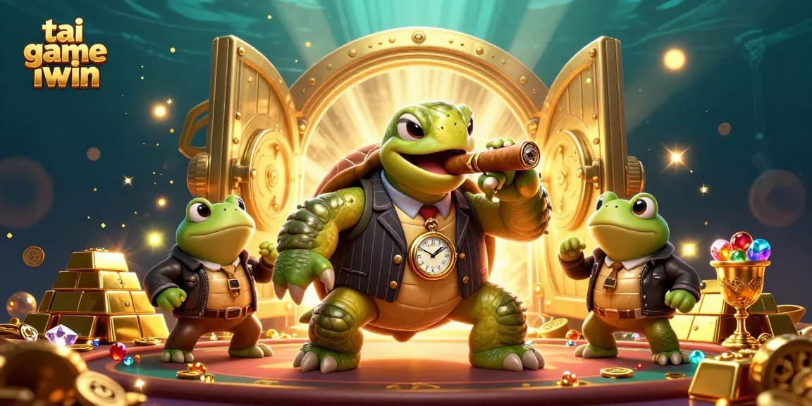 Experience the thrilling action of tai game iwin with immersive casino elements in a vibrant 3D scene.