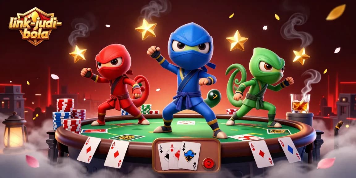 Experience exciting sports betting through link-judi-bola with dynamic martial arts and poker elements.