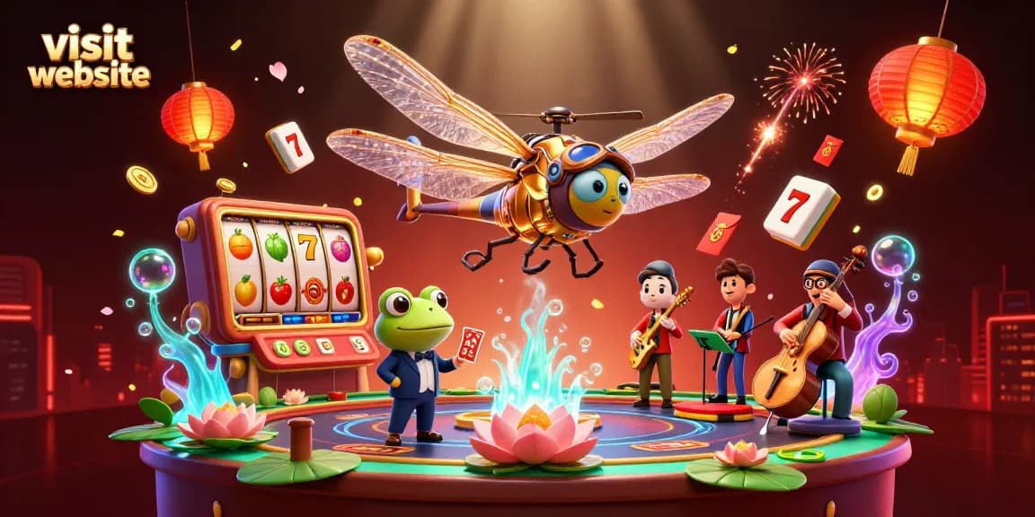 Experience the excitement of gambling as you visit website showcasing vibrant slot games and unique characters