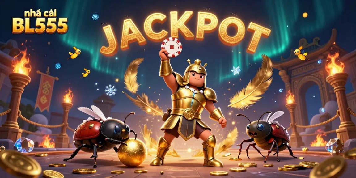 Engage with thrilling games at nhà cái BL555 featuring exciting jackpot scenes and vibrant animations.