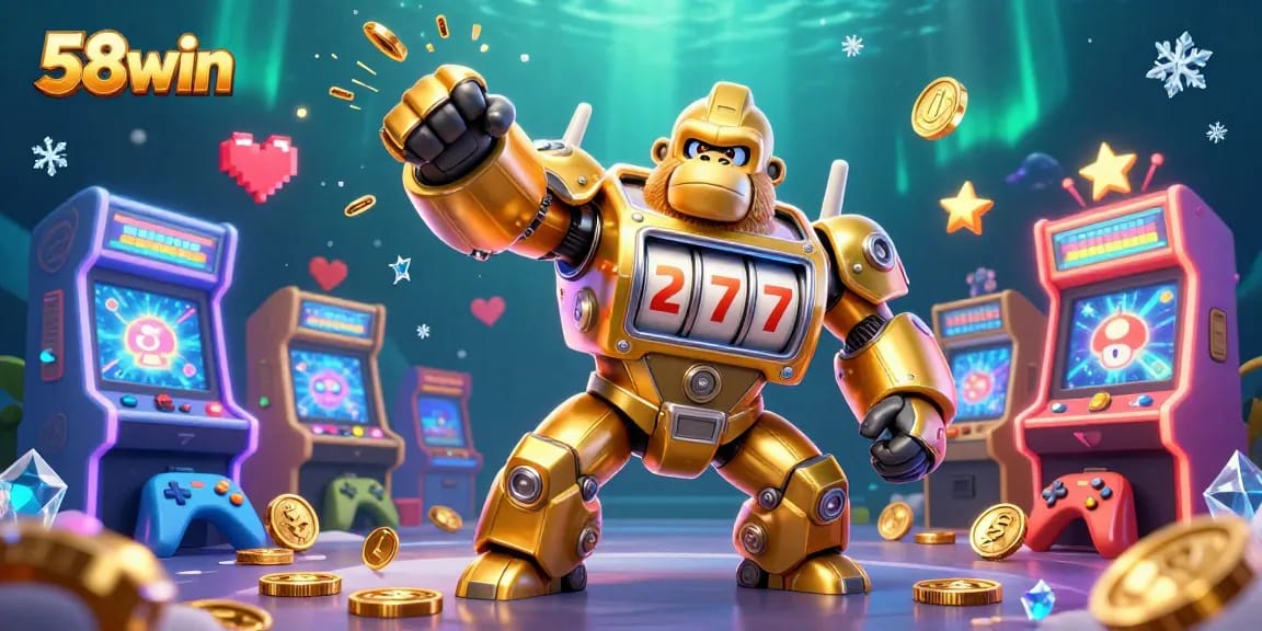 Experience thrilling wins with 58win's exciting casino games and slots.
