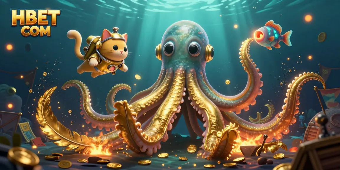 Experience excitement in gaming with HBET COM featuring a dynamic kraken and immersive sea adventure.
