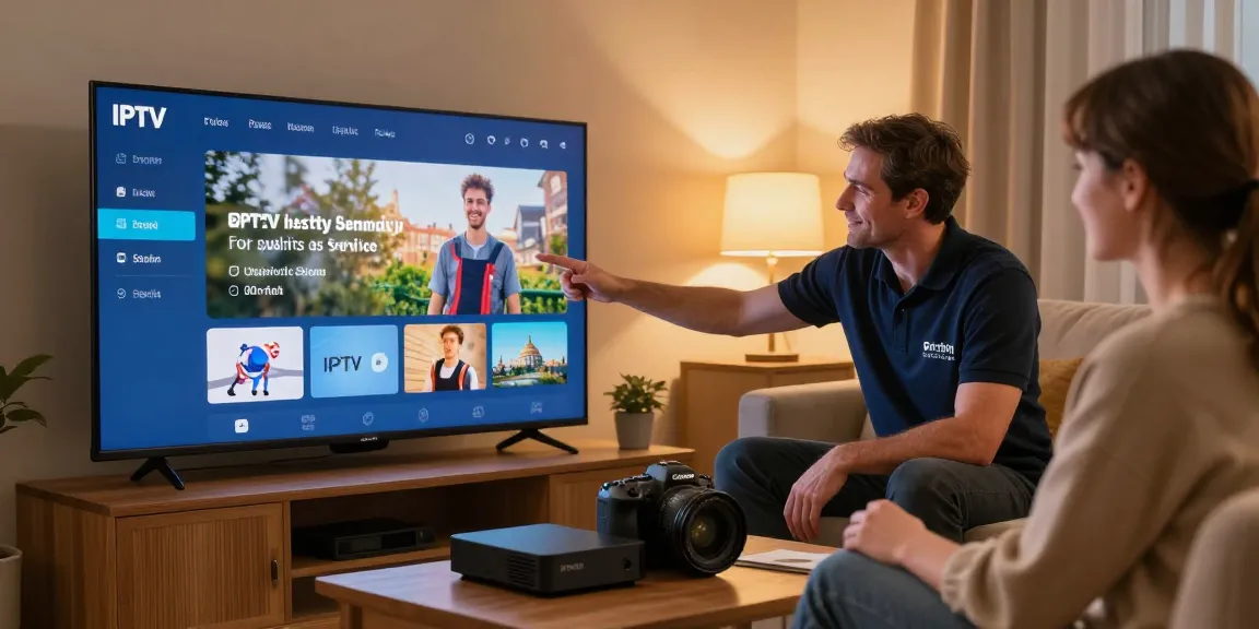 Trusted British IPTV streaming service setup by a licensed professional in a nearby community, delivering quality and reliability.