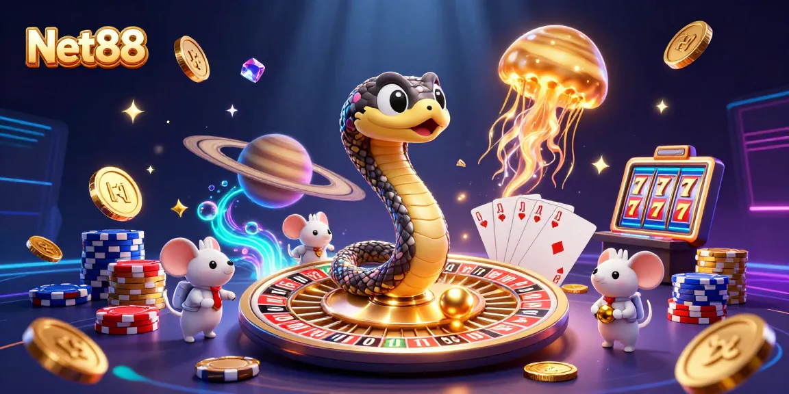 Engage with Net88 to experience thrilling bets in a cosmic casino environment.