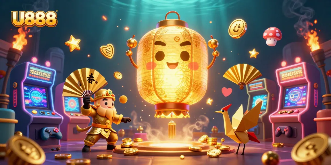 Experience the vibrant spirit of U888 casino, featuring dynamic characters and engaging game elements.