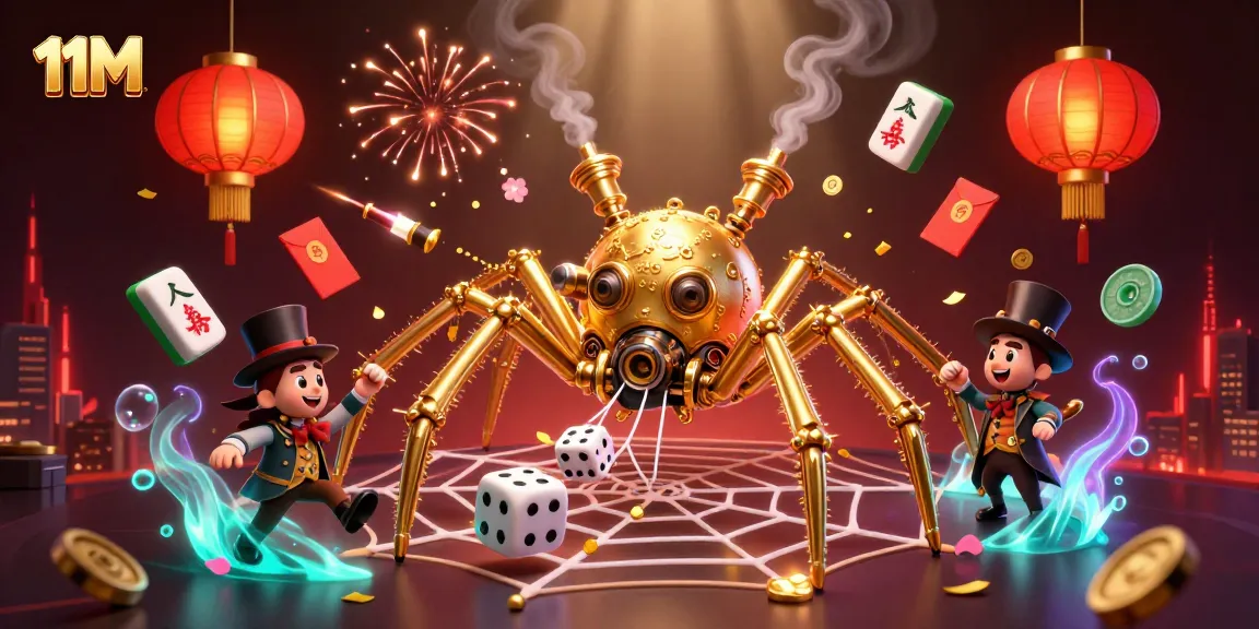 Catch exciting gameplay moments at 11M casino with a vibrant steampunk-themed scene.