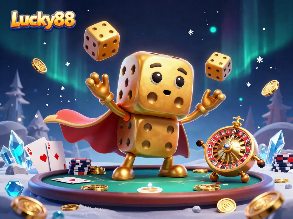 Play exciting poker games at Lucky88 with engaging characters and casino elements.