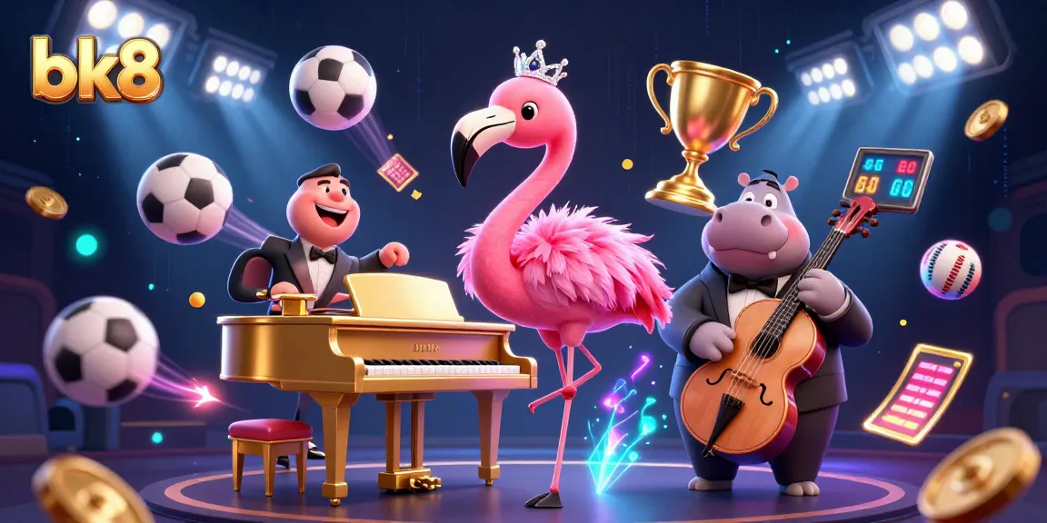 Join the bk8 entertainment experience with dynamic casino elements and vibrant characters in action.