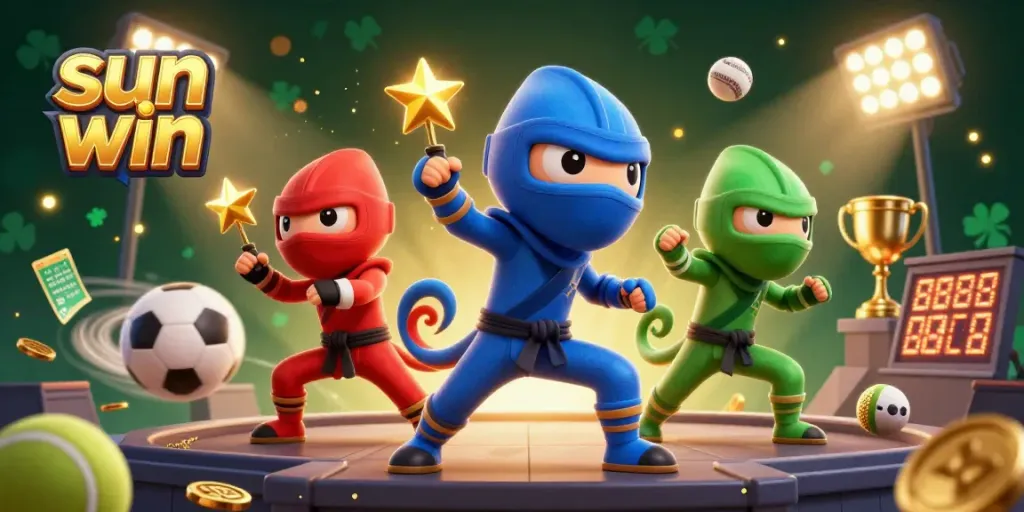 Experience sun win's dynamic gaming environment with skilled chameleon ninjas and vibrant sports fixtures.