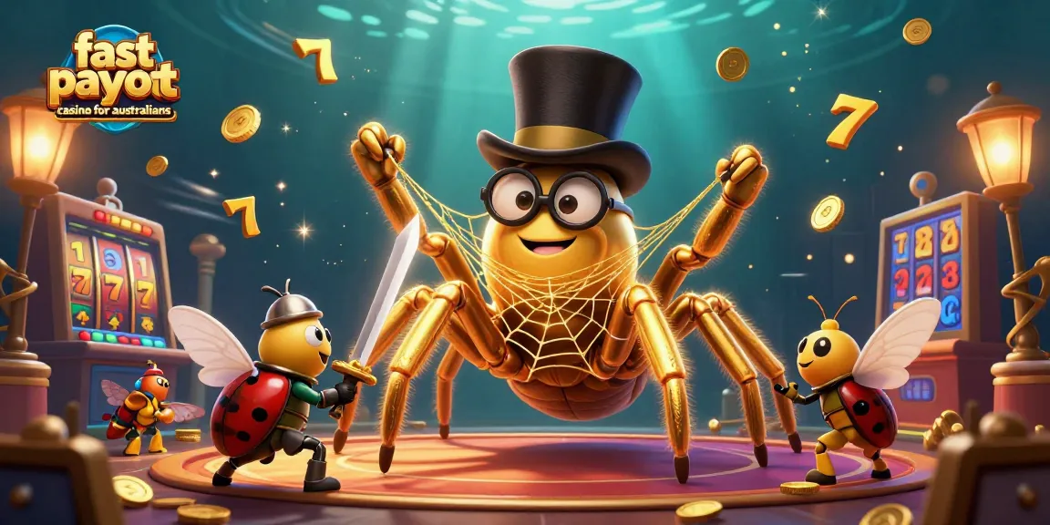 Experience the excitement of a fast payout casino for australians with engaging characters and vibrant motifs.
